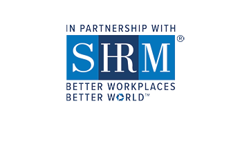 In Partnership with SHRM Better Workplaces, Better World logo