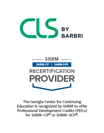 CLS by Barbri and SHRM Recertification Provider logo