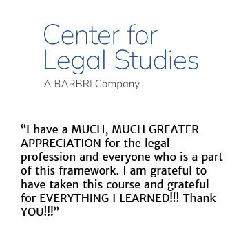CLS logo and testimonial